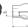 Обратный клапан д.  50 Coraplax (1350050)