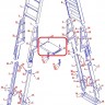 Площадка верхняя пластиковая лестницы универсальной SLA 001