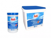 hth Maxitab Action 6  Двухслойная таблетка – быстрый и медленный хлор, табл 250гр. 5 кг